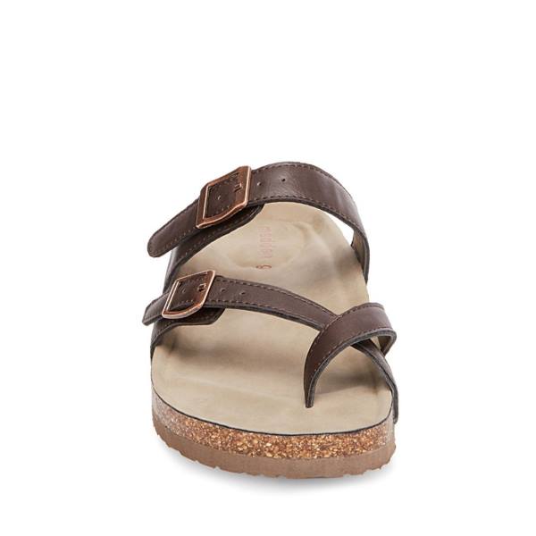 Steve Madden Bryceee Women's Sandals Dark Brown | SM-231LR