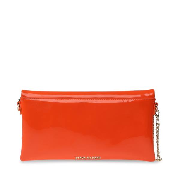 Steve Madden Bsublime Patent Women's Crossbody Bags Orange | SM-261MD