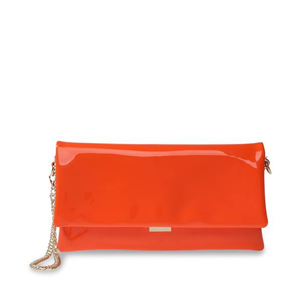 Steve Madden Bsublime Patent Women\'s Crossbody Bags Orange | SM-261MD