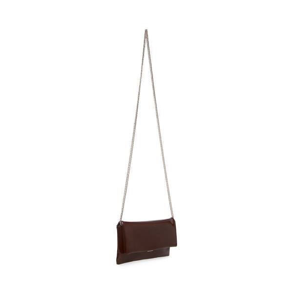 Steve Madden Bsublime Patent Women's Crossbody Bags Brown | SM-268NK