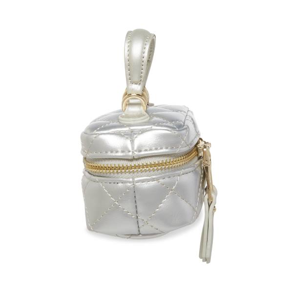 Steve Madden Bvanity Mini Women's Crossbody Bags Silver | SM-349MG