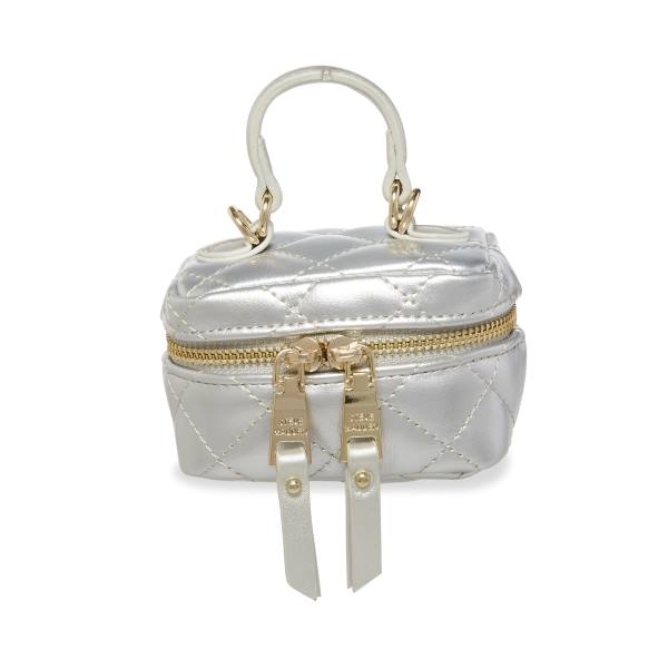 Steve Madden Bvanity Mini Women\'s Crossbody Bags Silver | SM-349MG