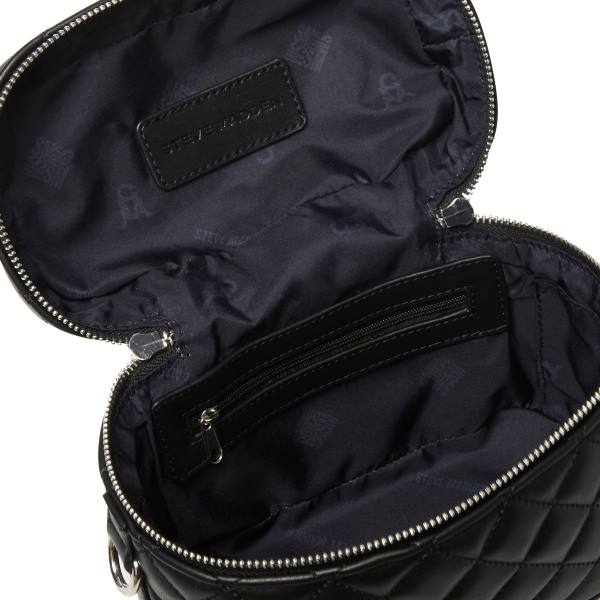 Steve Madden Bvanity Quilted Women's Crossbody Bags Black | SM-930QT