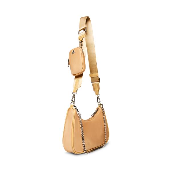 Steve Madden Bvital Tan Women's Shoulder Bags Beige | SM-573DL