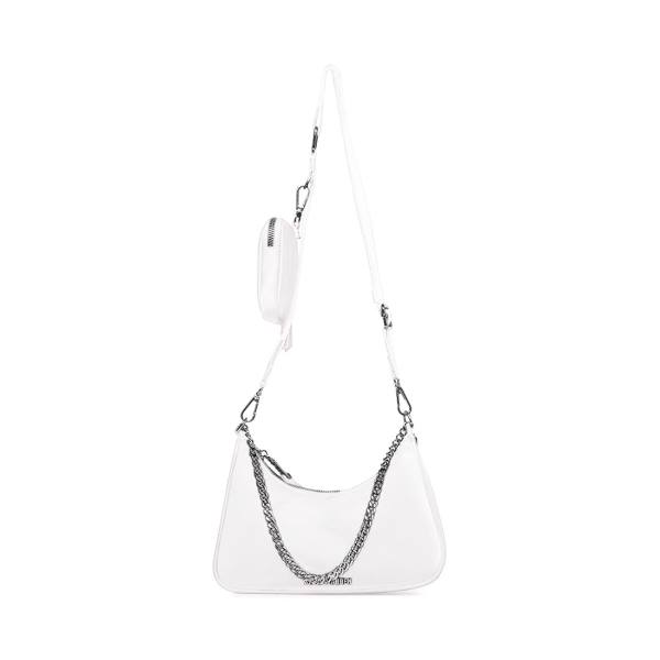 Steve Madden Bvital Women's Shoulder Bags White | SM-960PM