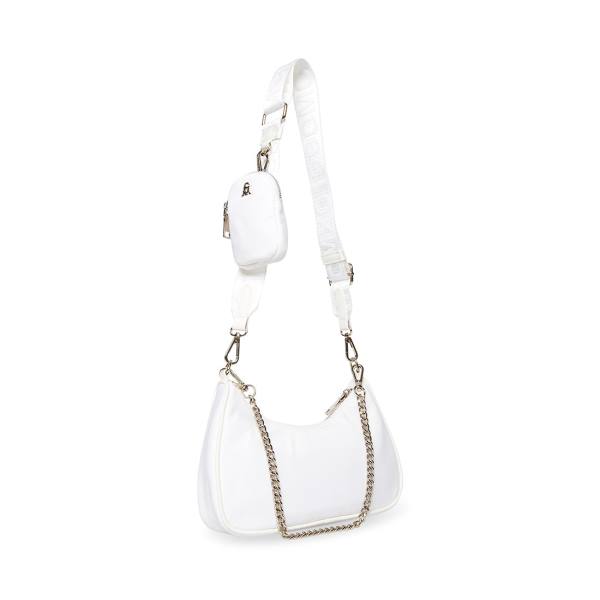 Steve Madden Bvital Women's Shoulder Bags White | SM-960PM