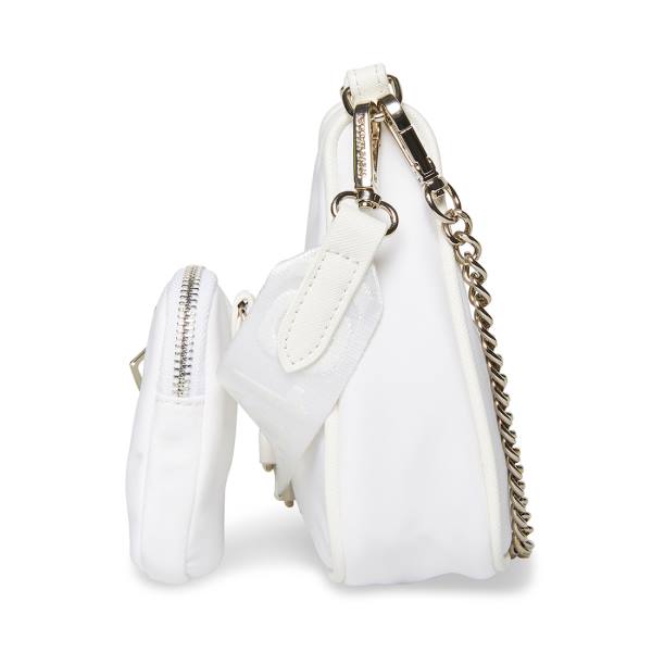 Steve Madden Bvital Women's Shoulder Bags White | SM-960PM