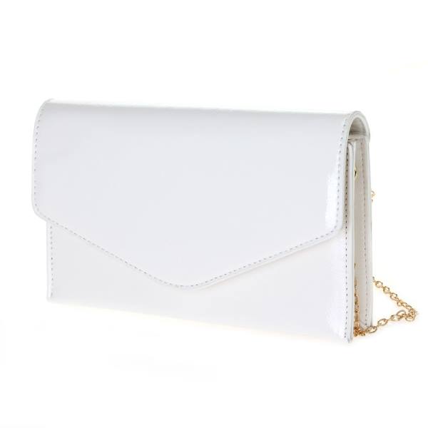 Steve Madden Bworldly Patent Women's Crossbody Bags White | SM-450FR