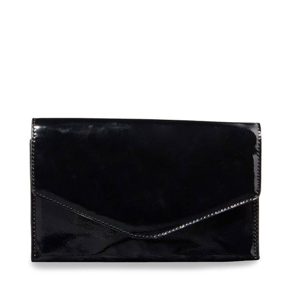 Steve Madden Bworldly Patent Women's Handbag Black | SM-319TQ