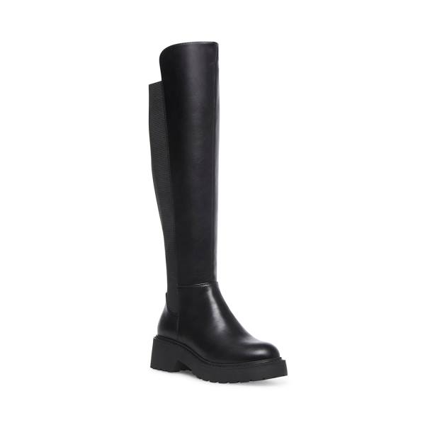 Steve Madden Callback Women's Boots Black | SM-946IU