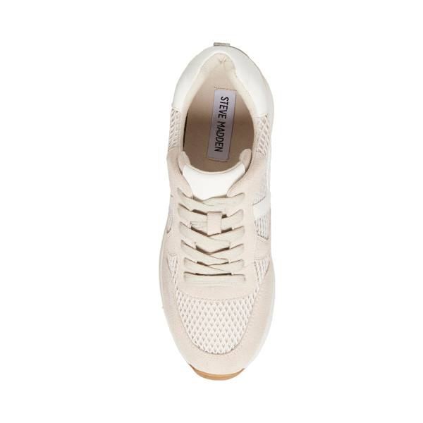 Steve Madden Carlton Women's Sneakers White | SM-781VM