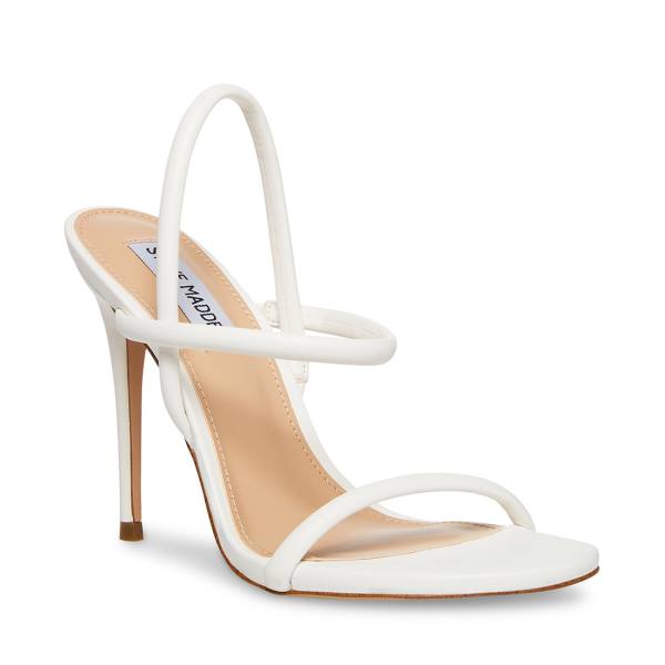 Steve Madden Carolena Women's Heels White | SM-601YO