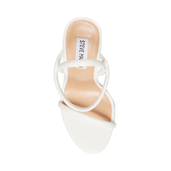 Steve Madden Carolena Women's Heels White | SM-601YO