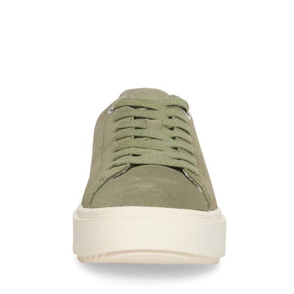 Steve Madden Catcher  Women's Sneakers Green | SM-029JH