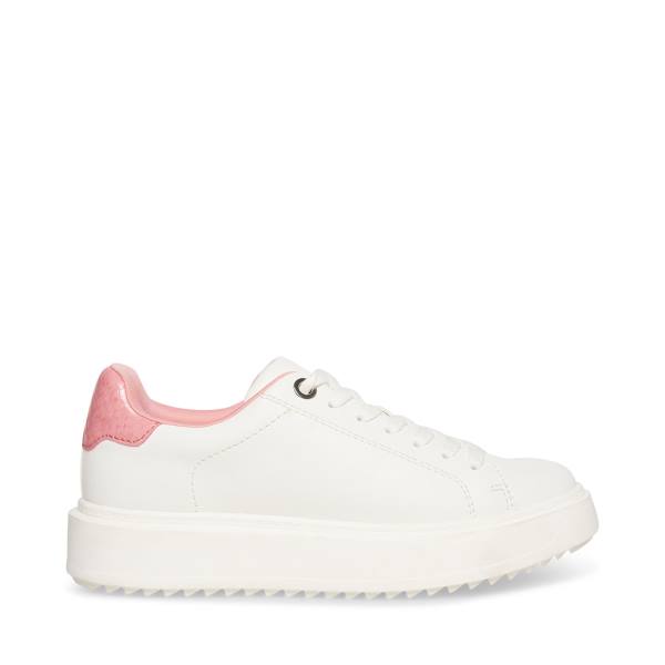 Steve Madden Catcher  Women\'s Sneakers Pink White | SM-810VW