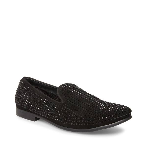 Steve Madden Caviarr Men's Dress Shoes Black | SM-674LT