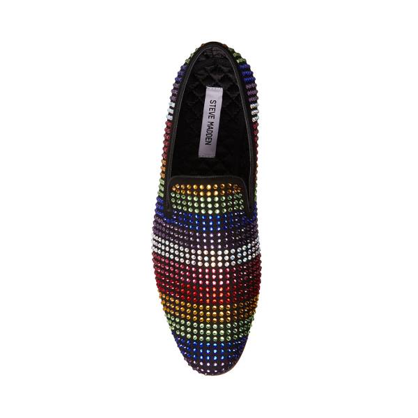 Steve Madden Charmer Rainbow Men's Dress Shoes Multicolor | SM-098LW