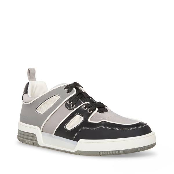 Steve Madden Chris Men's Sneakers Black Grey | SM-312UB