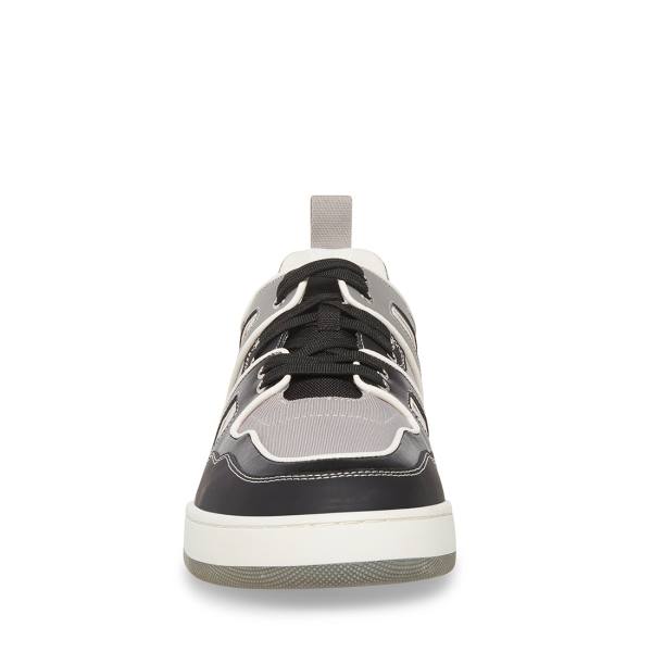 Steve Madden Chris Men's Sneakers Black Grey | SM-312UB