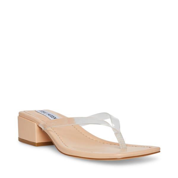 Steve Madden Claudette Women's Sandals Clear | SM-349TS