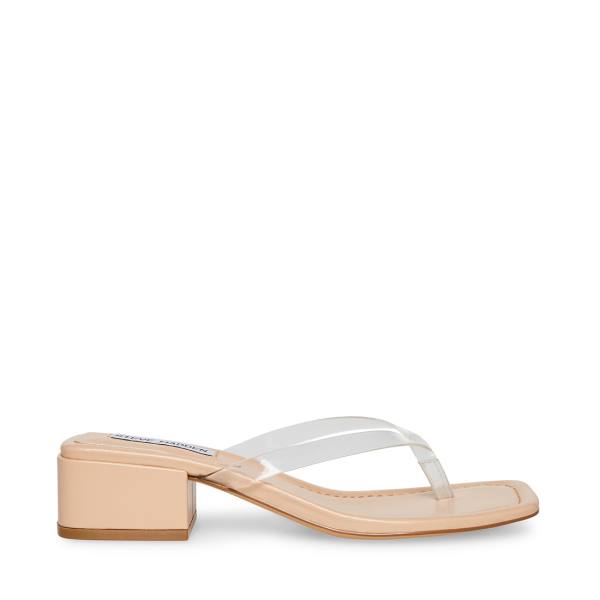 Steve Madden Claudette Women\'s Sandals Clear | SM-349TS