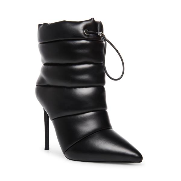 Steve Madden Cloak Women's Booties Black | SM-543QD