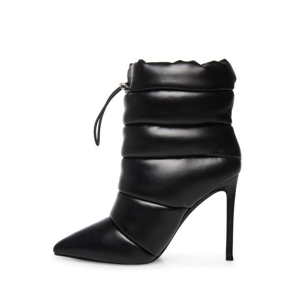 Steve Madden Cloak Women's Booties Black | SM-543QD