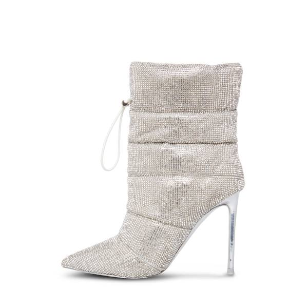 Steve Madden Cloak-r Women's Booties Diamond | SM-897PW