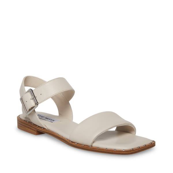 Steve Madden Connie Bone Women's Sandals Beige | SM-473AY