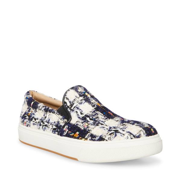 Steve Madden Coulter Women's Sneakers Navy Multicolor | SM-217QI