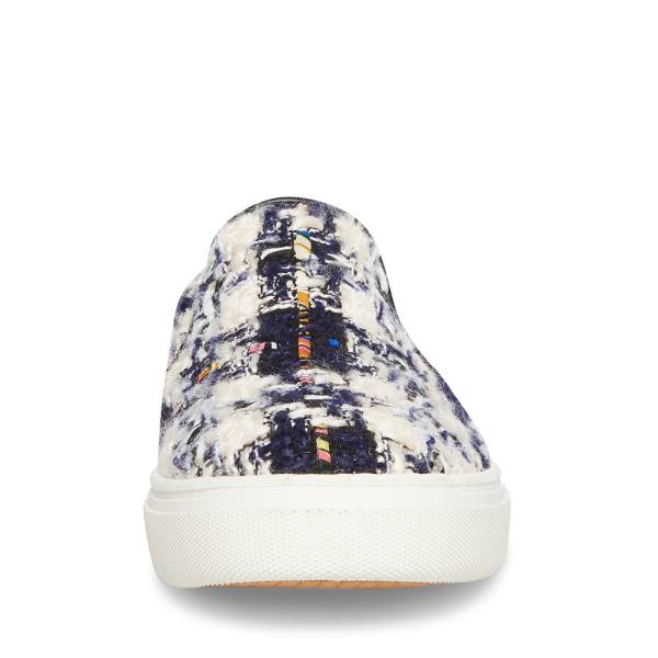 Steve Madden Coulter Women's Sneakers Navy Multicolor | SM-217QI