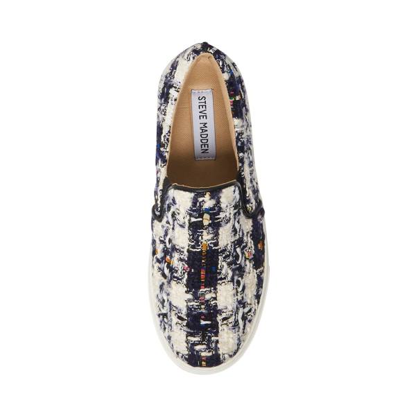 Steve Madden Coulter Women's Sneakers Navy Multicolor | SM-217QI