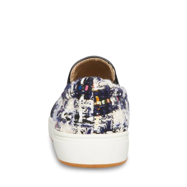 Steve Madden Coulter Women's Sneakers Navy Multicolor | SM-217QI