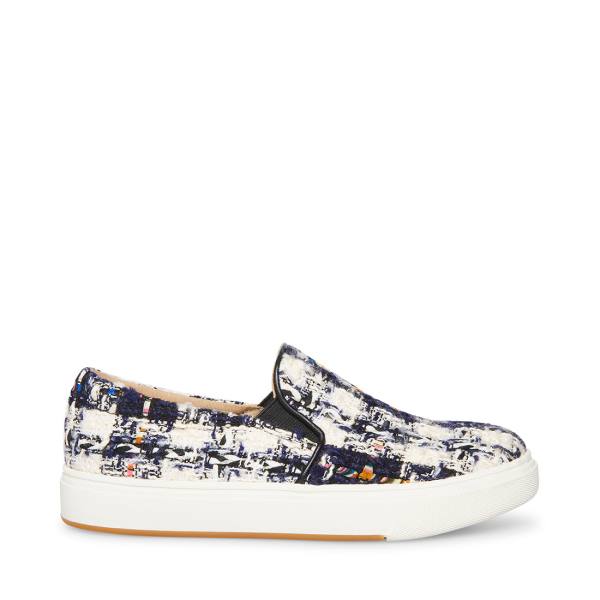 Steve Madden Coulter Women\'s Sneakers Navy Multicolor | SM-217QI