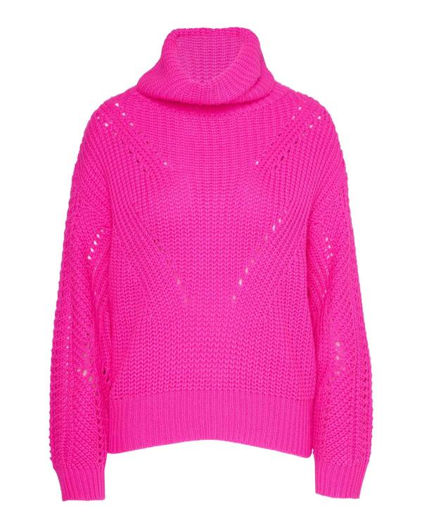 Steve Madden Cross Back Turtleneck Sweater Women's Tops Pink | SM-620CN