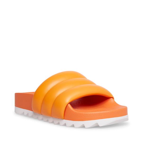 Steve Madden Cushy Women's Sandals Orange | SM-287TE