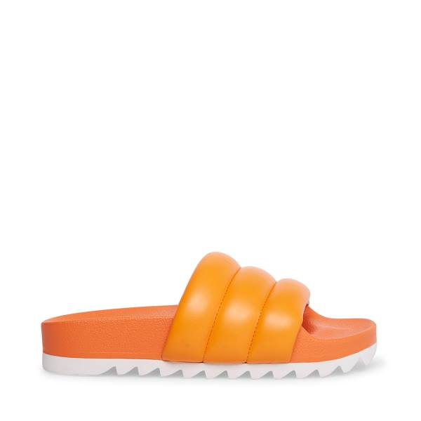 Steve Madden Cushy Women\'s Sandals Orange | SM-287TE