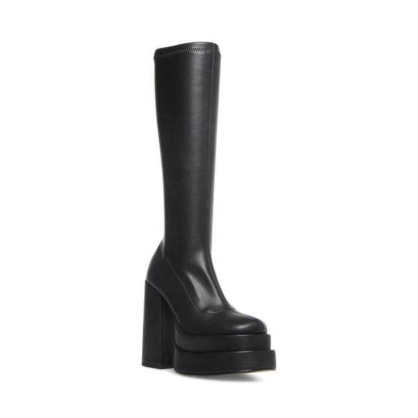 Steve Madden Cypress Women's Boots Black | SM-473BE