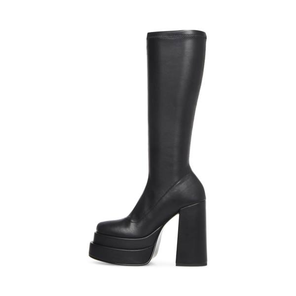 Steve Madden Cypress Women's Boots Black | SM-473BE