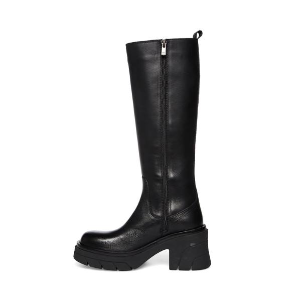 Steve Madden Dacy Women's Boots Black | SM-415PF