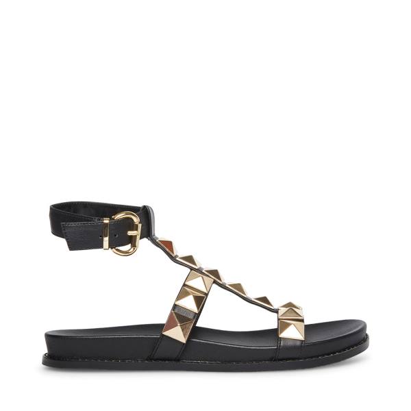 Steve Madden Daft Women\'s Sandals Black | SM-875PE