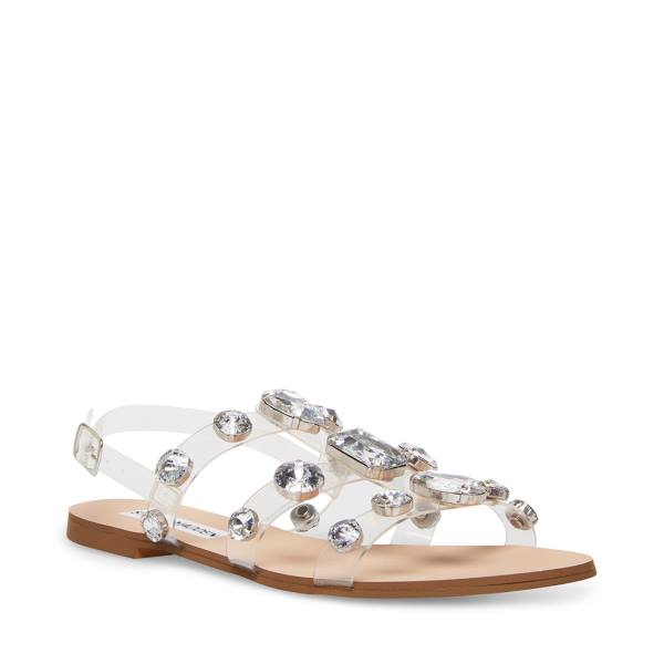 Steve Madden Dallace Women's Sandals Clear | SM-823PX