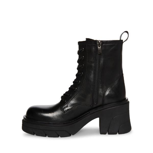 Steve Madden Dax Women's Boots Black | SM-097OG