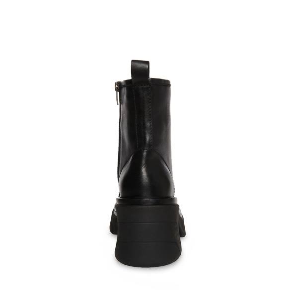 Steve Madden Dax Women's Boots Black | SM-097OG