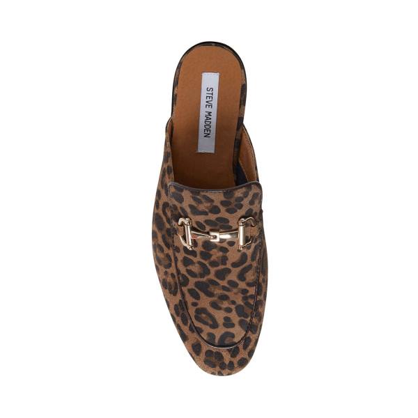 Steve Madden Dazling-l Leopard Men's Dress Shoes Leopard | SM-308GK