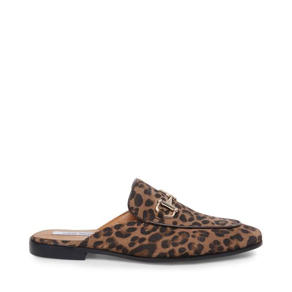 Steve Madden Dazling-l Leopard Men\'s Dress Shoes Leopard | SM-308GK