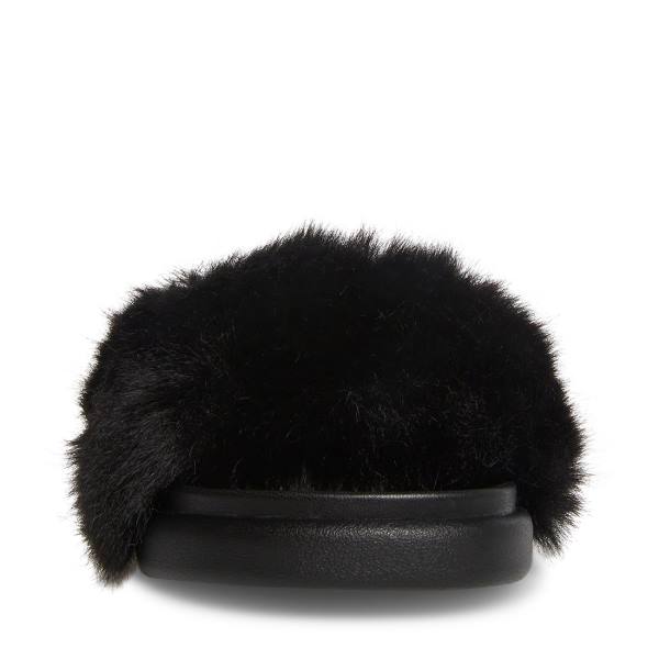 Steve Madden Delphina Women's Slippers Black | SM-472HK