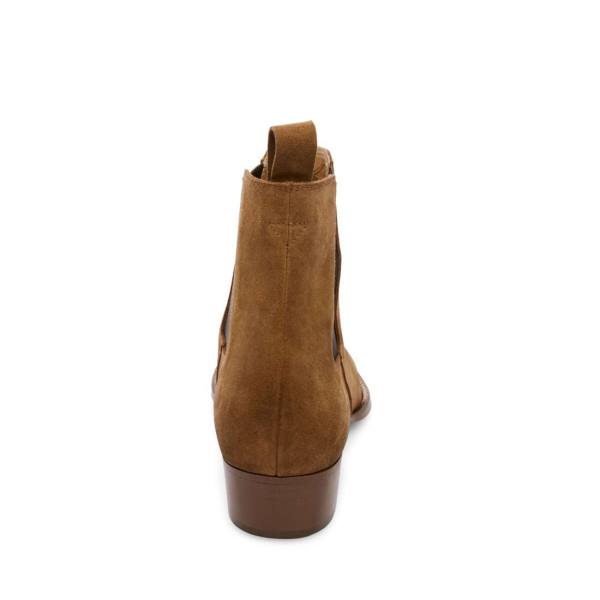 Steve Madden Dex Tan Suede Men's Boots Brown | SM-094TD