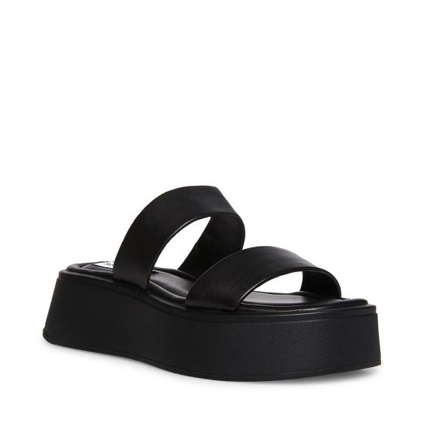 Steve Madden Dorian Women's Sandals Black | SM-597WO