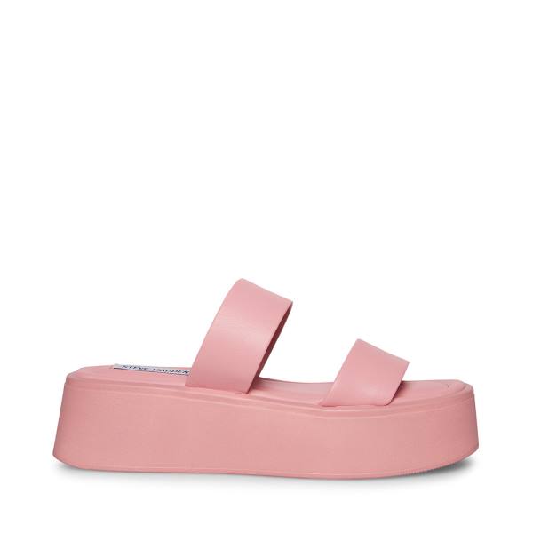 Steve Madden Dorian Women\'s Sandals Pink | SM-315OI